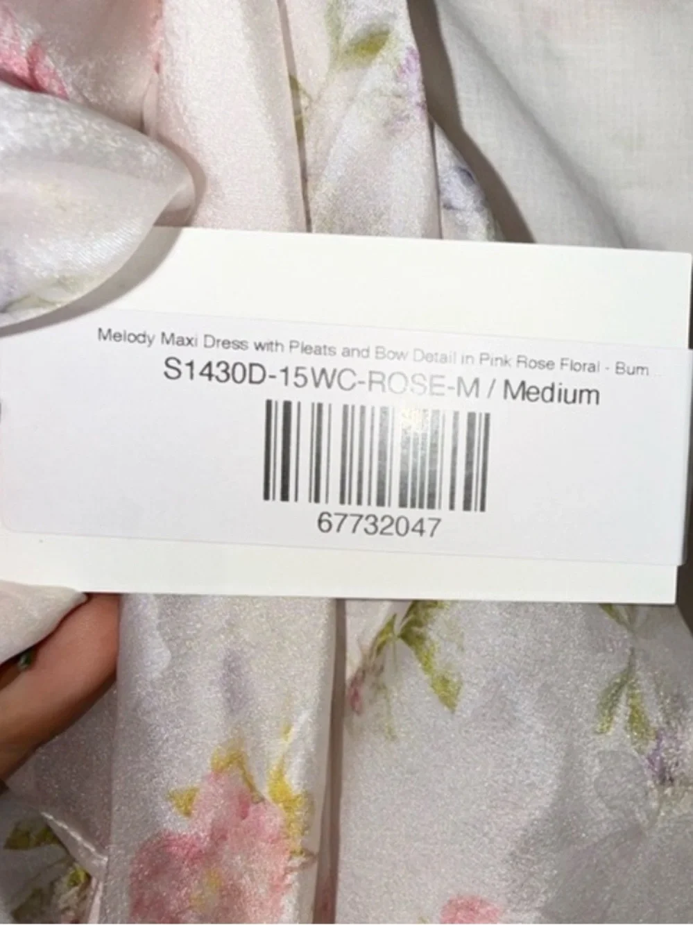 Worth Collective Melody dress NWT MEDIUM